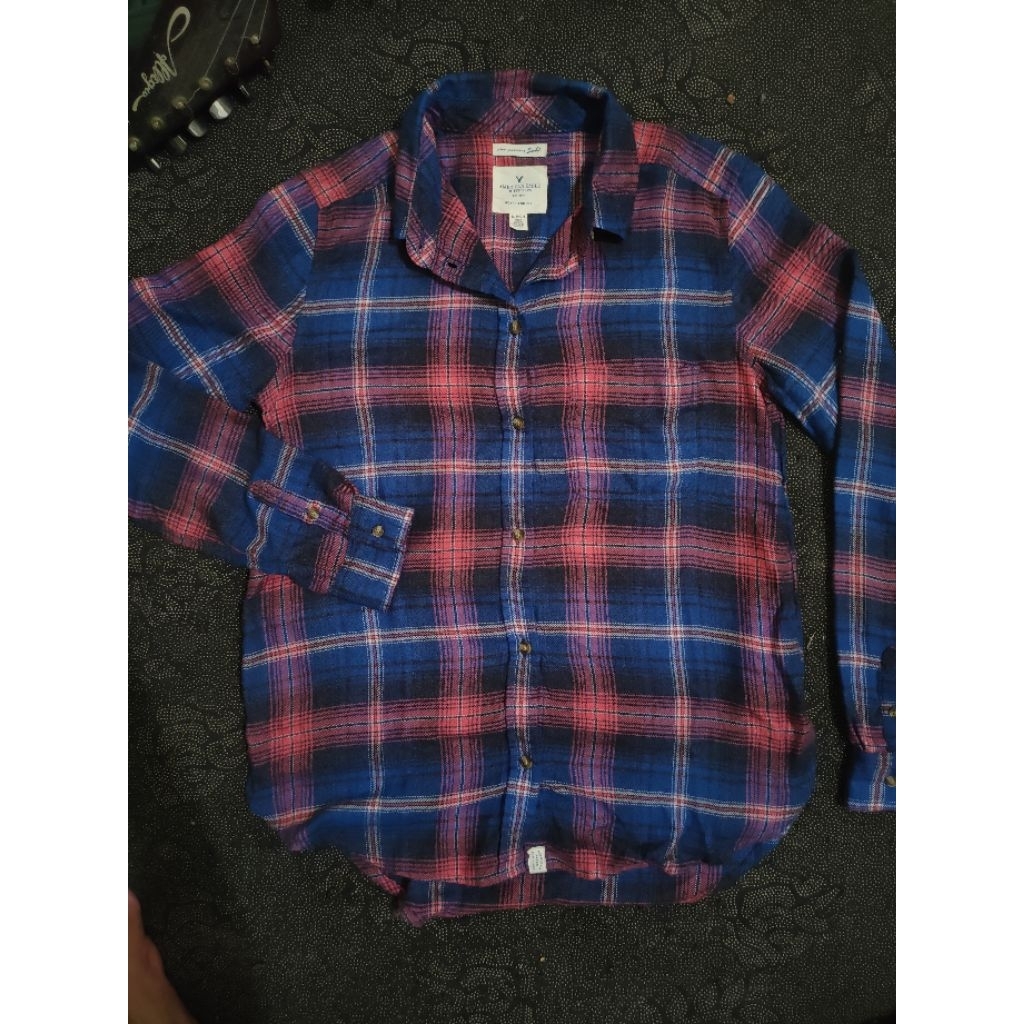 Kemeja Flannel Veterano American Eagle