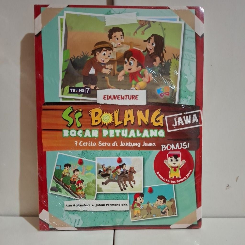 Buku Original Adventure Si Bolang Bocah Petualangan 7 cerita seru di jantung Jawa