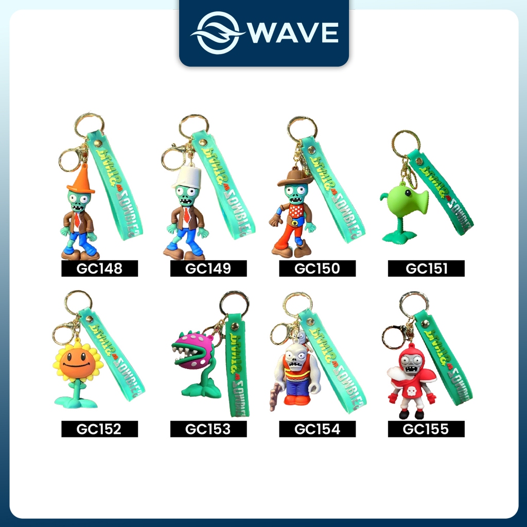 [GC] Gantungan Kunci Karakter Joker And Plants Vs Zombie Premium