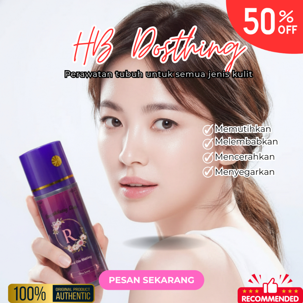 HB ANGGUR SUPER KLOBE KODE 004001 BODY WHITENING SUPER/HB DOSTING SIANG MALAM