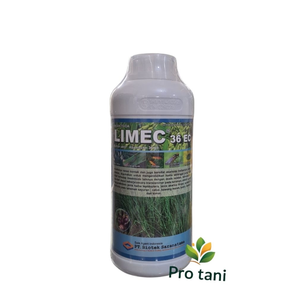 LIMEC BENING 1L insektisida abamectin 36ec mengedalikan hama