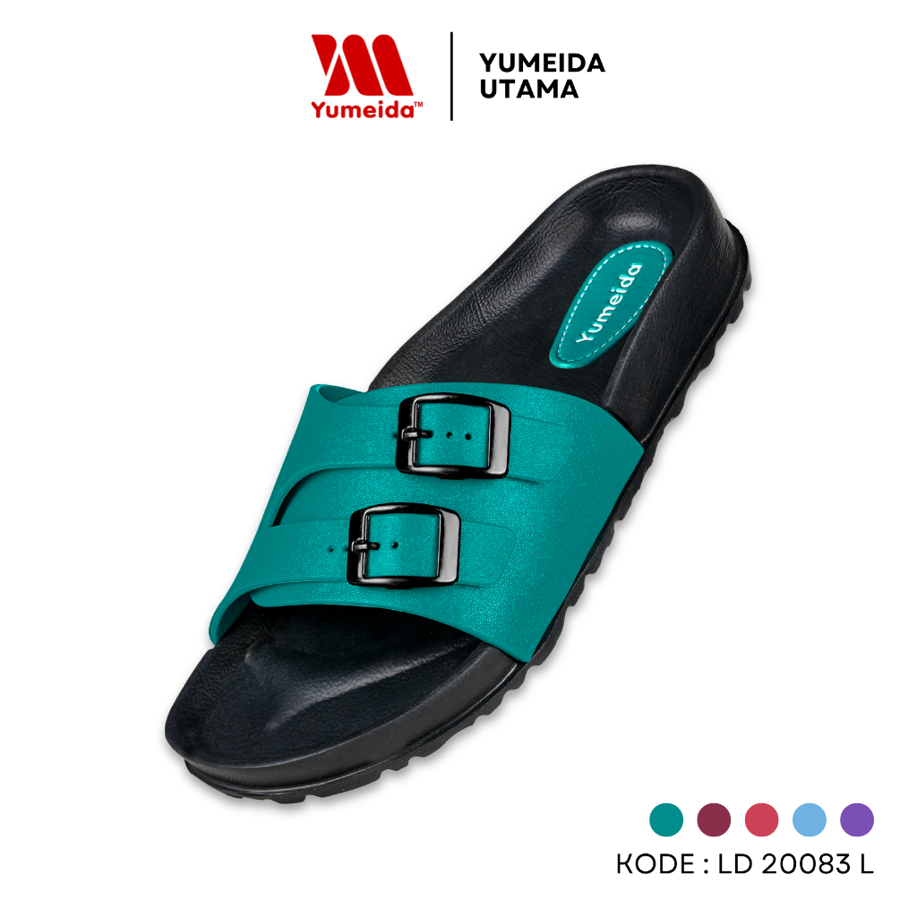 Yumeida LD-20083 L - Sandal Wanita Slop Karet Anti Air Slip
