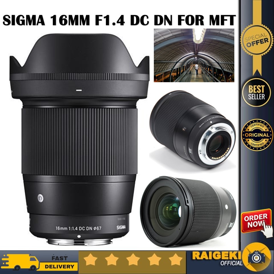 Sigma 16mm F1.4 DC DN Contemporary Lens for Micro Four Thirds / Sigma 16mm for M4/3 MFT