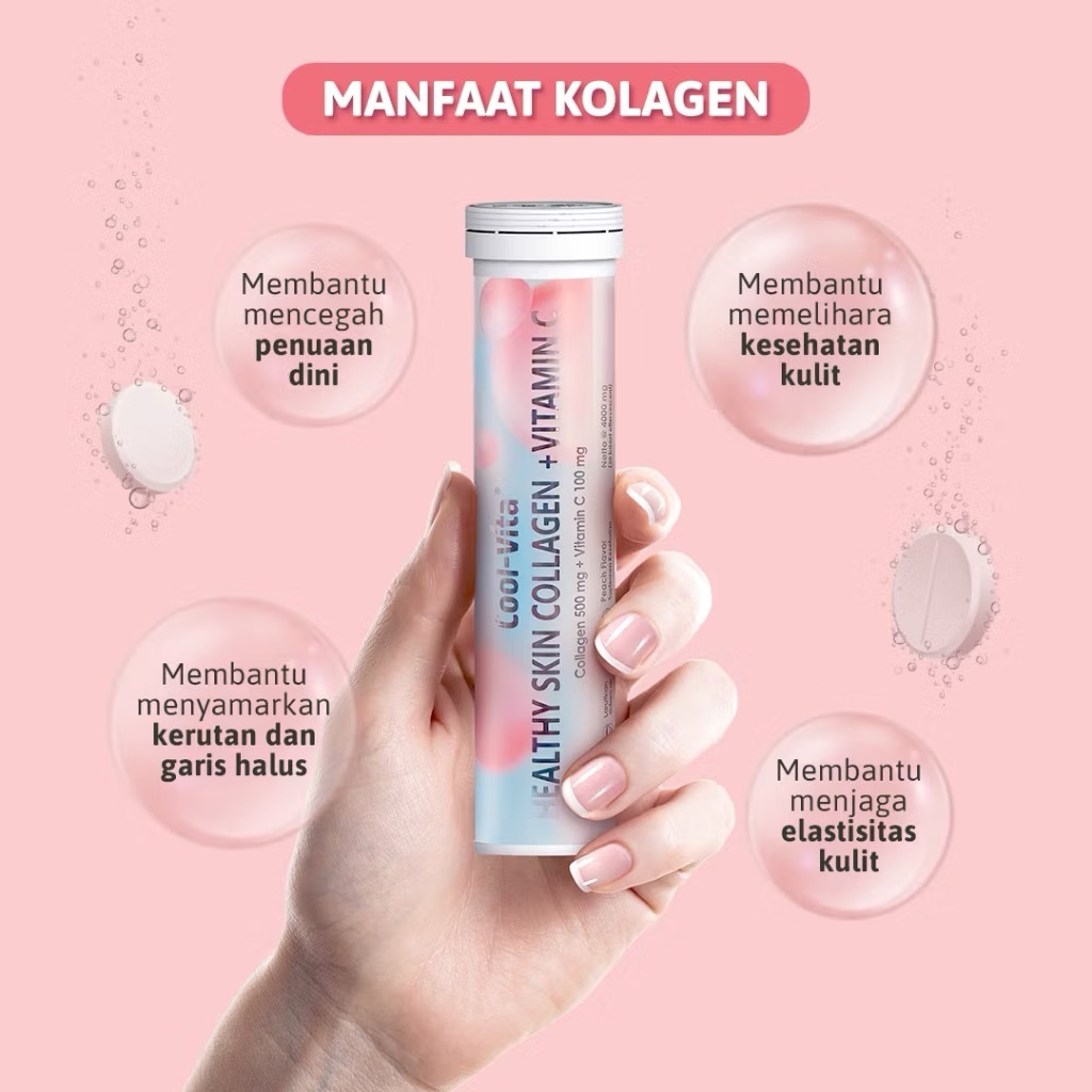 Coolvita Tablet Collagen Tablet Larut Minuman Collagen