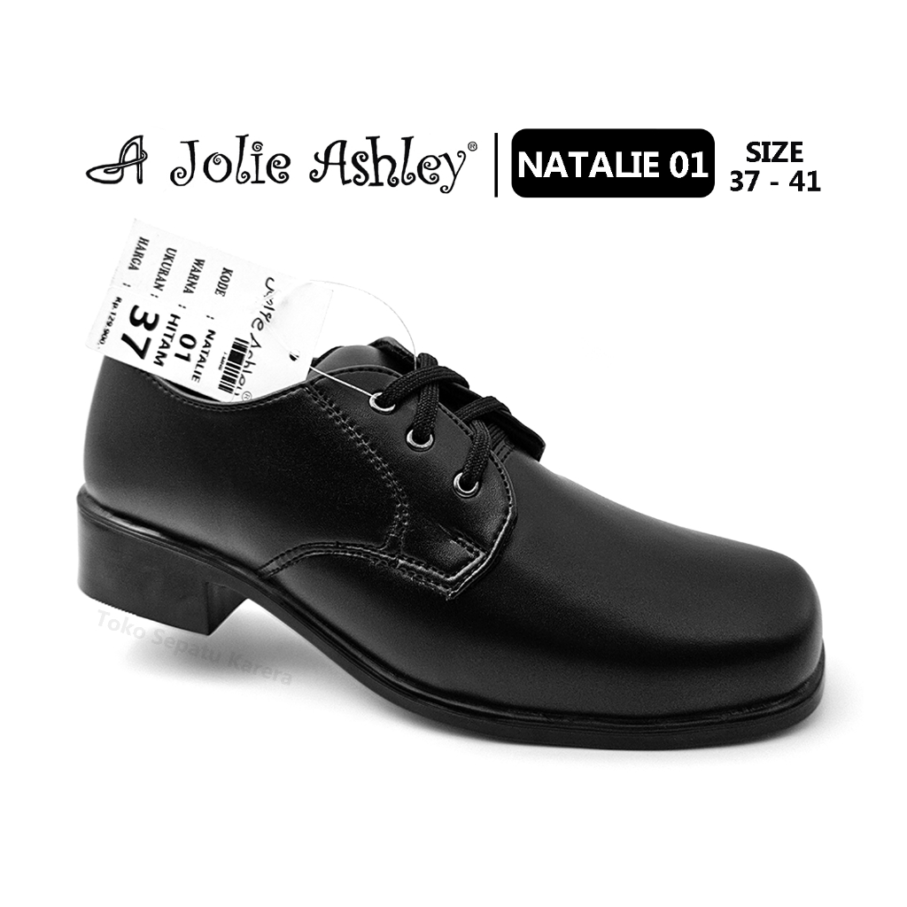 Sepatu Wanita Dewasa Pantofel – PDH Formal – ASN/PNS – JOLIE ASHLEY – NATALIE 01 – Size 37-41