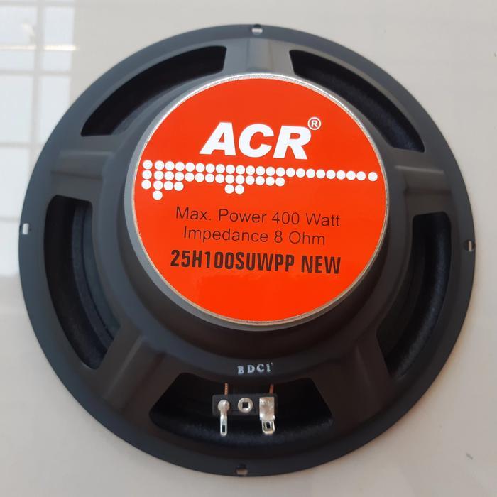SPEAKER ACR PRO 10 inch 25H100SUWPP NEW ACR PRO WOOFER 400 Watt