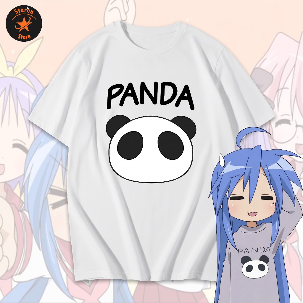 Kaos Anime Lucky Star Konata Izumi Unisex Bahan Cotton Combed Premium Nyaman