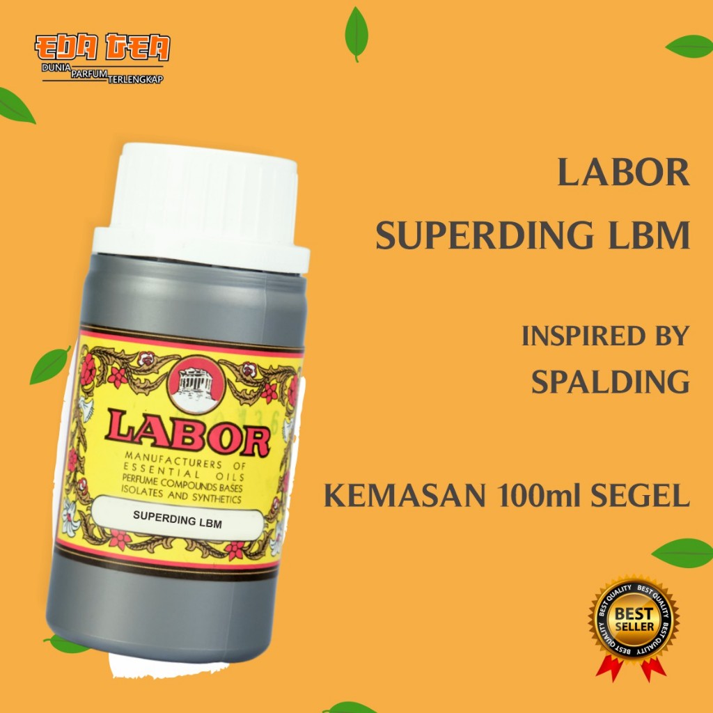 bibit parfum murni SUPERDING LBM | SPALDING LABOR 100ML SEGEL