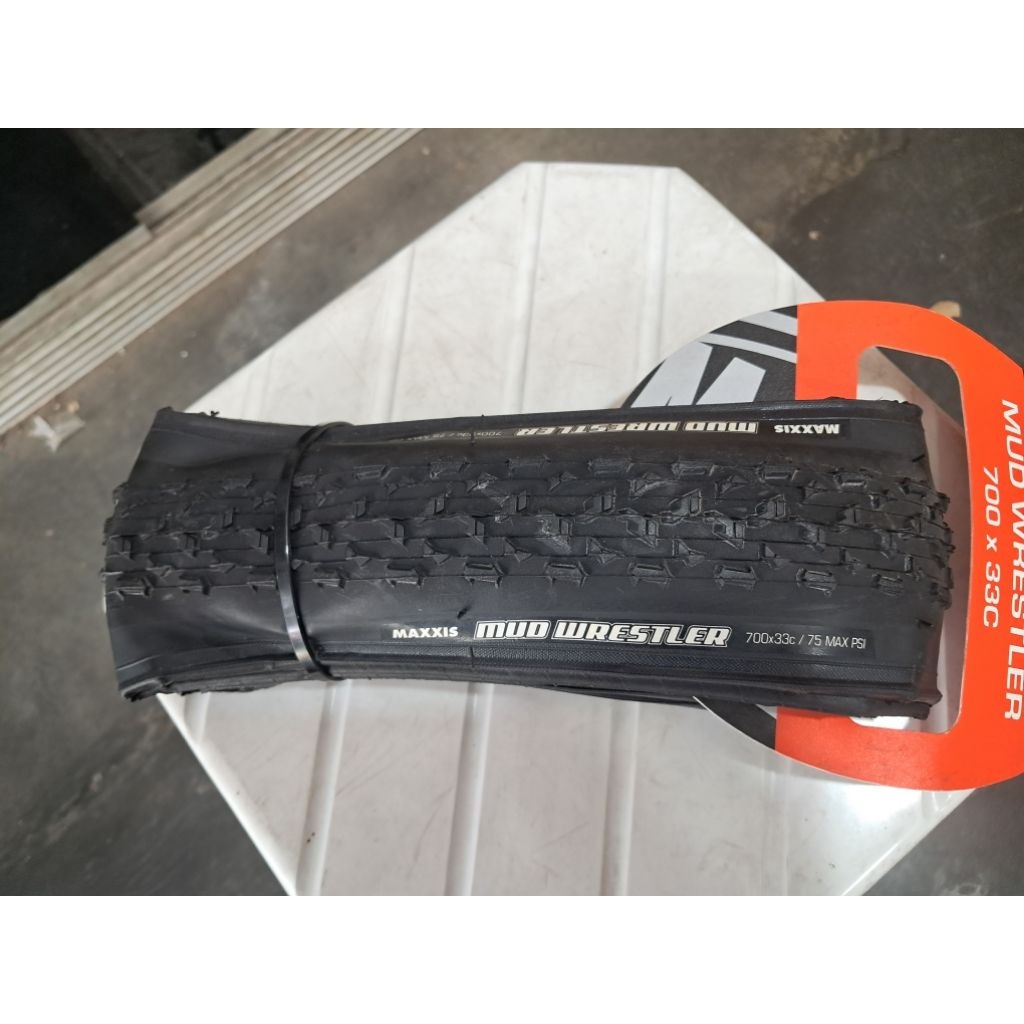 Ban Luar Maxxis Mud Wrestler 700 x 33 - ban sepeda gravel 700c 33c