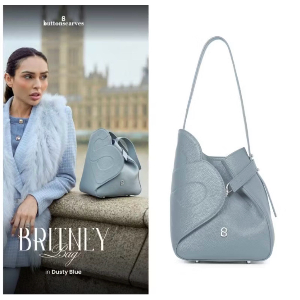 Buttonscarves britney bag