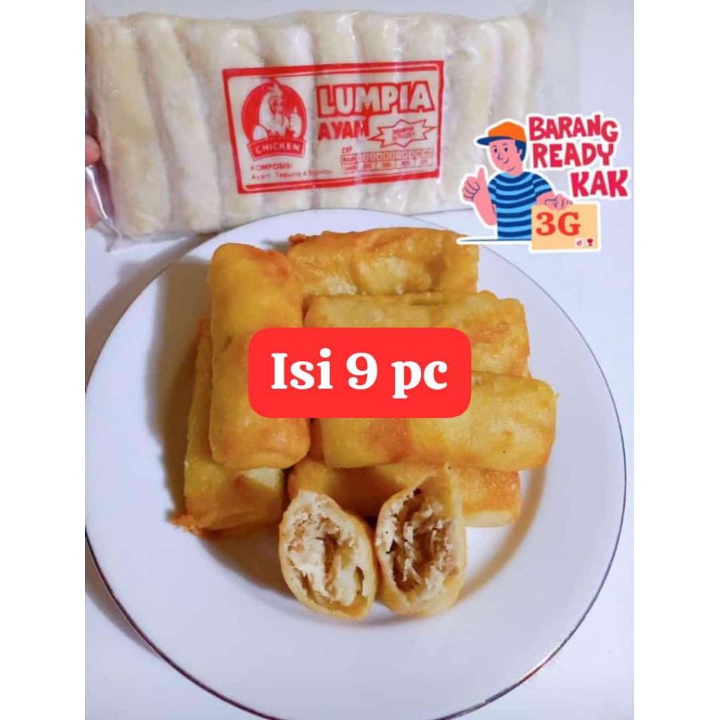 Lumpia ayam suwir