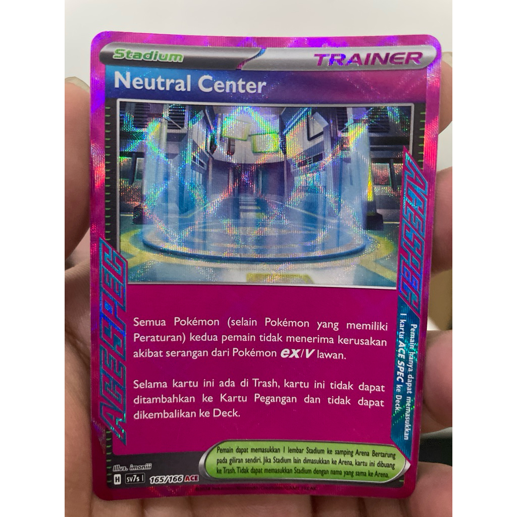 Neutral Center ACE SPEC - TCG Pokemon Indonesia