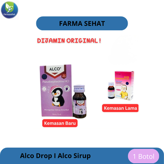 Alco Drop | Alco Plus Sirup – Obat Pilek dan Hidung Tersumbat
