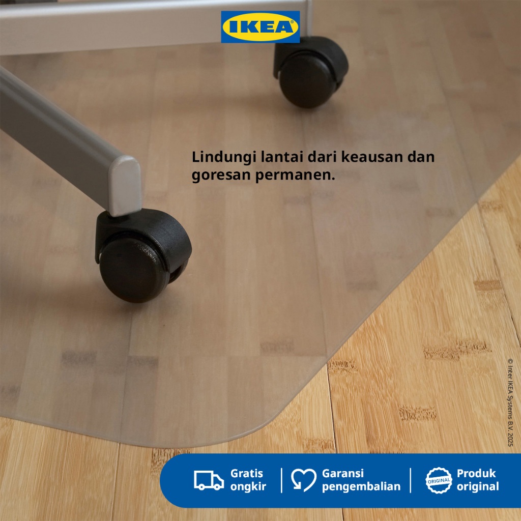 IKEA KOLON Pelindung Lantai Kursi/Meja 120x100 cm