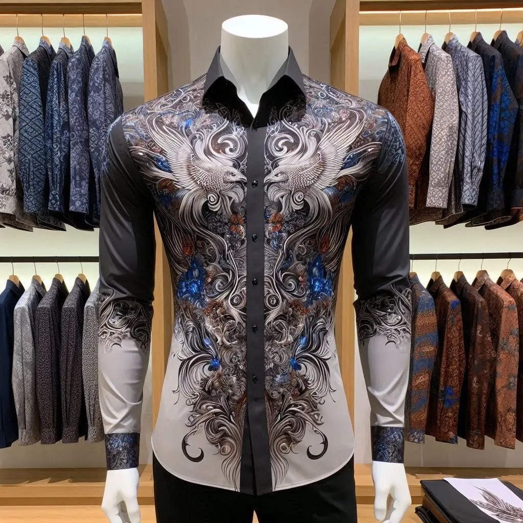 new batik arwinda regalia04 kemeja batik lengan panjang pakai puring