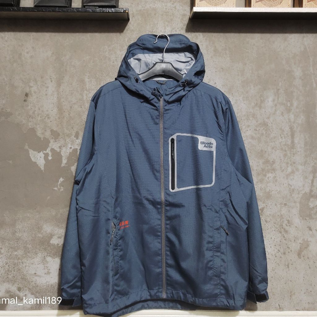 JACKET OUTDOOR BLOODS ACTV FLOWIE GREY ORIGINAL.