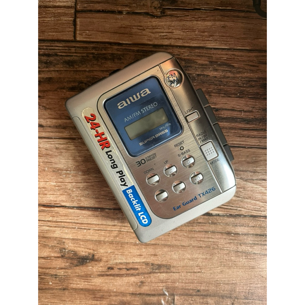 Walkman Aiwa TX-426 | Pemutar Kaset Pita Aiwa TX426 | Cassette Player Aiwa TX 426