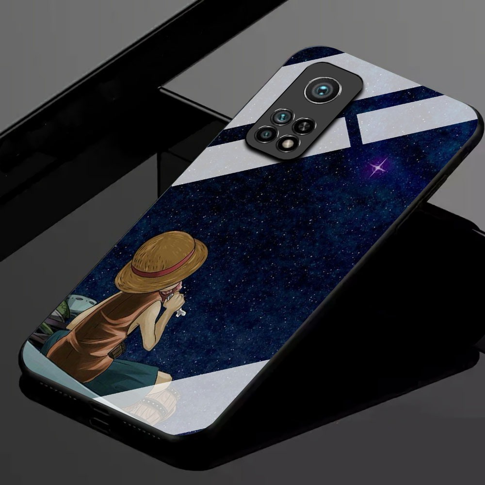 [ AZ20 ] Softcase Glass Kaca Kilau Untuk HP XIAOMI MI 10T 5G / MI 10T PRO 5G - XIAOMI MI 10T 5G / MI