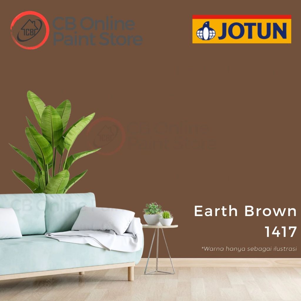 CAT TEMBOK JOTUN - EARTH BROWN 1417 - PAIL