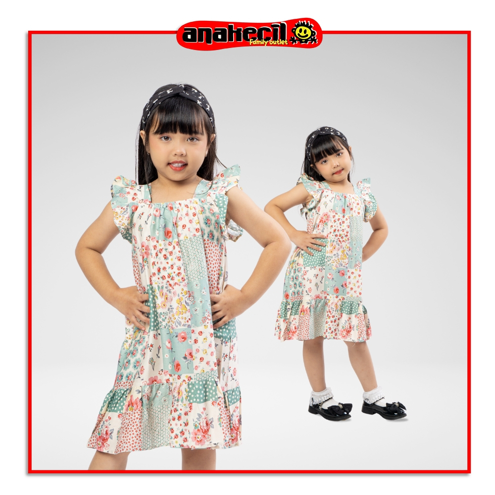 Anakecil Madison Mae Dress Anak Perempuan Lavatera Dress