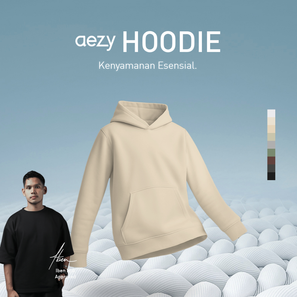No Void Minds Heavyweight AEZY Hoodie | Sand