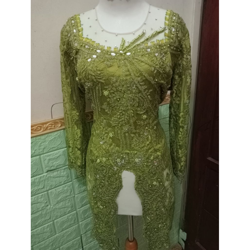 Ready kebaya HIJAU OLIVE