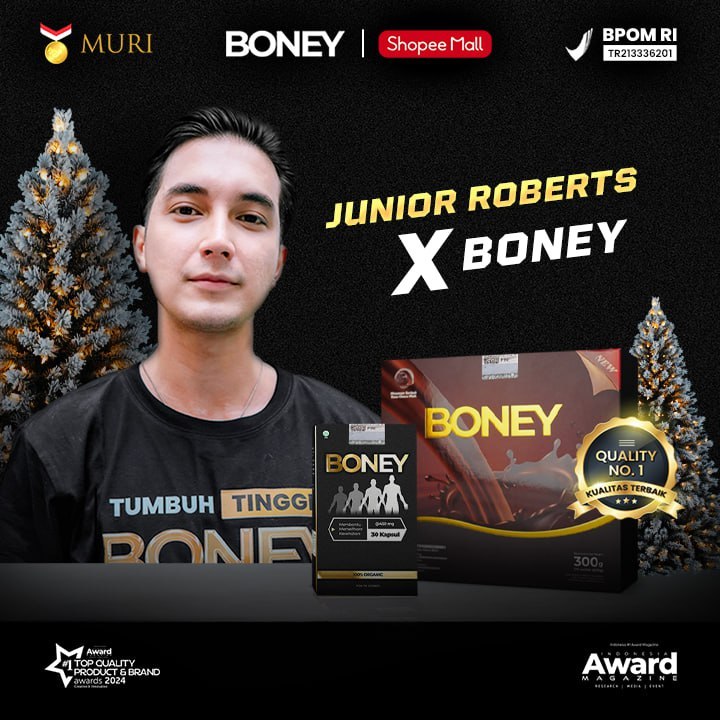 Boney dan Susu Boney - Paket Termurah | Produk Herbal | Original BPOM Approved