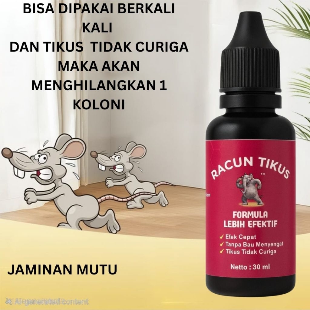 Racun Tikus Beras merah MaoWang Ori Berhologram