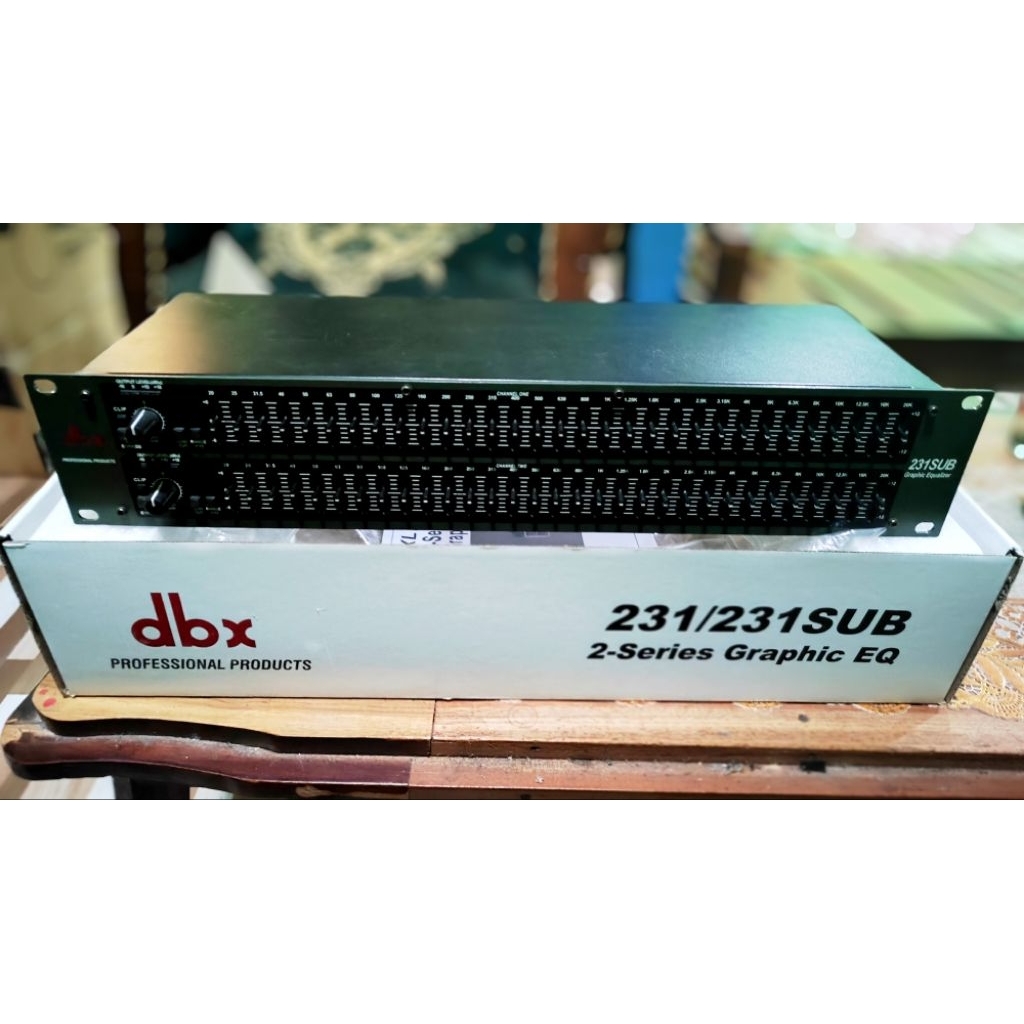 Equalizer dbx 231sub SECOND