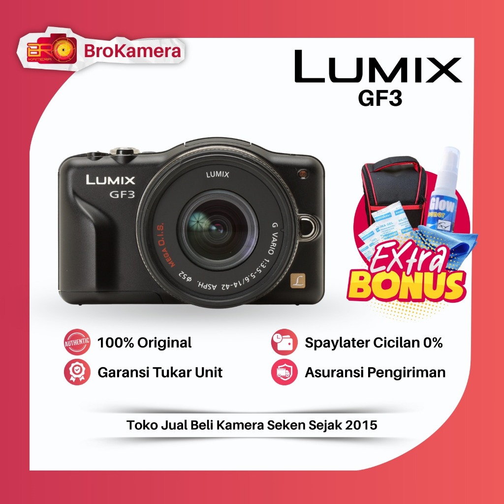 Kamera Mirrorless Panasonic Lumix GF 3