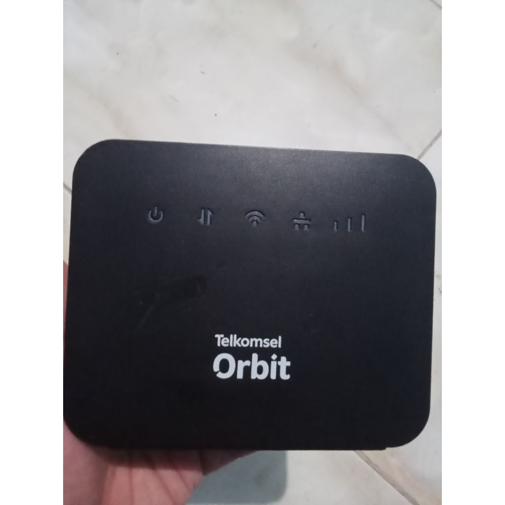 Modem wifi orbit hkm0126 4G bekas+adaptor all operator