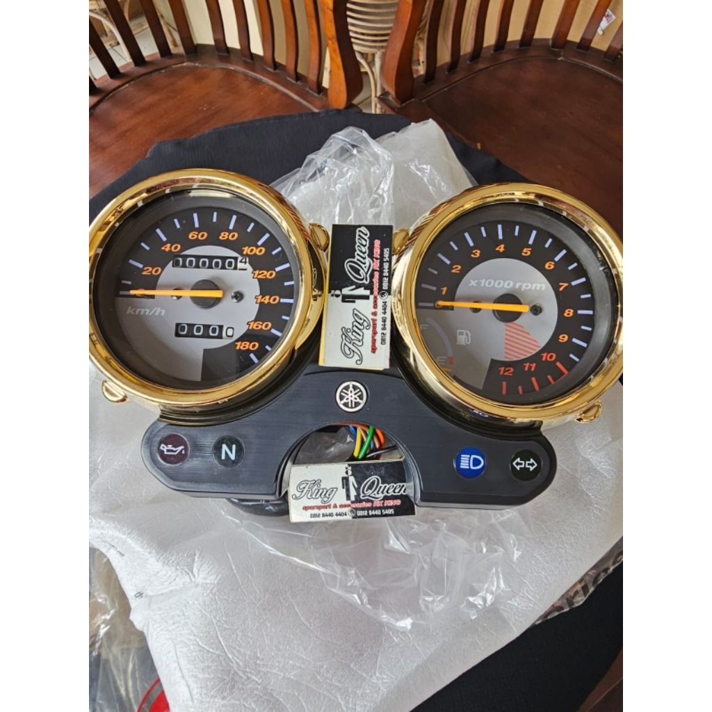 SPEEDOMETER GOLD RX-KING SE 2003 SPECIL EDITION ORIGINAL YAMAHA