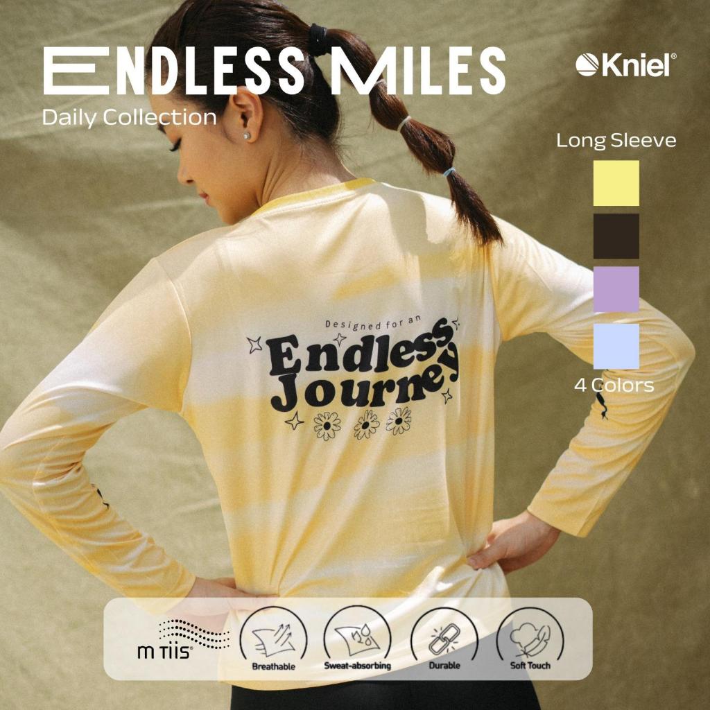 KNIEL Endless Miles Women Long Sleeve - Jersey Olahraga Kniel Daily Collection