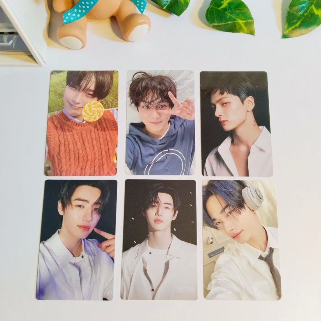 [wts official photocard enhypen] sunoo ob wevers ver, jungwon day dream blue noon, jay kokop/dark bl