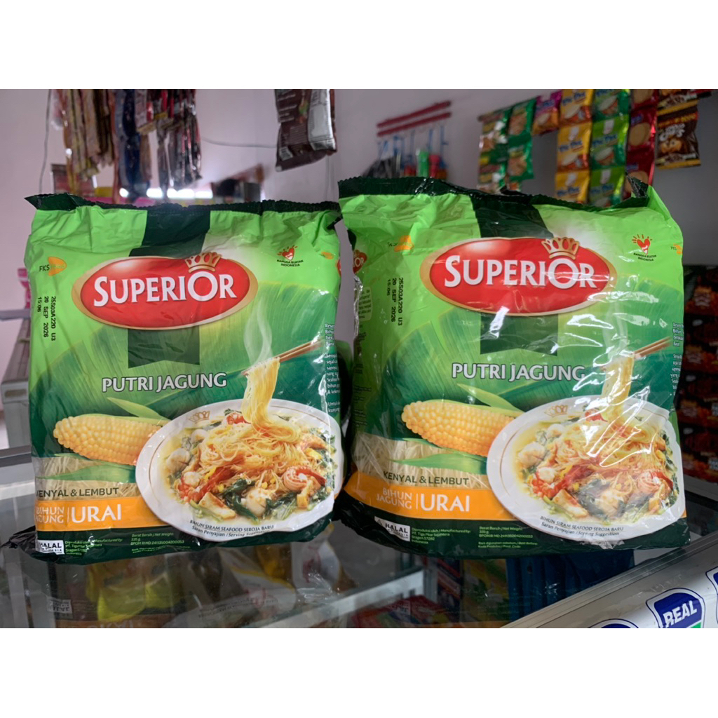 MIE BIHUN SUPERIOR DENGAN TEKSTUR LEMBUT,KENYAL,TIDAK MUDAH PATAH