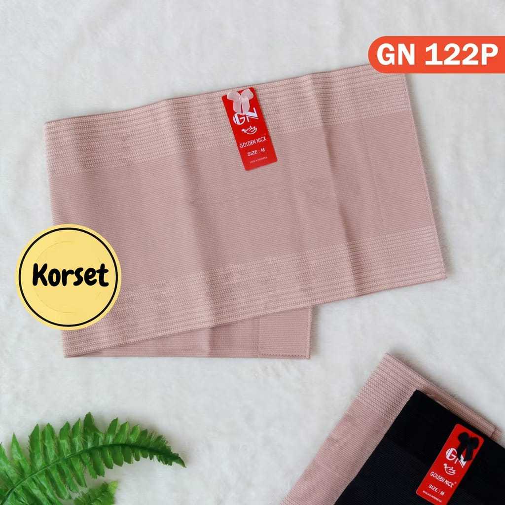 Stagen Goldennick Korset Tari Kait & Perekat Tinggi 21cm - Korset Pelangsing Perut