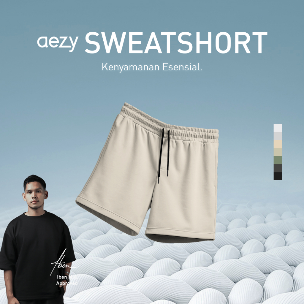 No Void Minds AEZY Sweatshorts | Clay