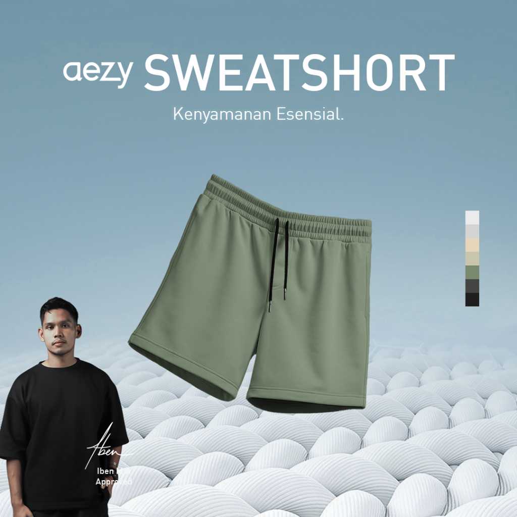 No Void Minds AEZY Sweatshorts | Agave
