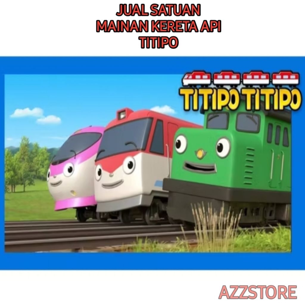 Titipo Mainan Kereta Titipo Kereta Api JUAL SATUAN