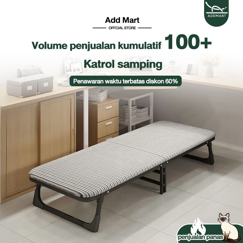 Kursi Malas Tempat Tidur Lipat Kursi Santai Ranjang Lipat Kursi Tidur Kantor Folding Bed