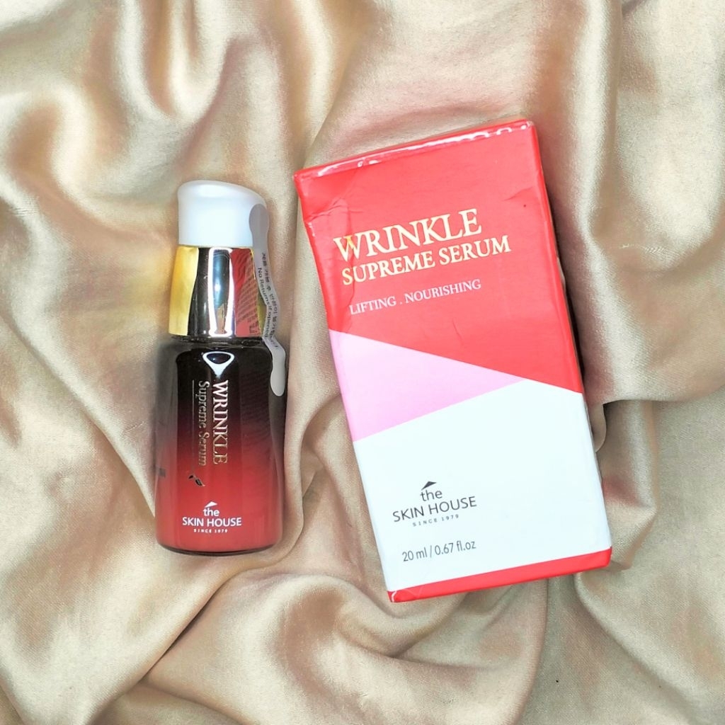 [SALE] The Skin House Wrinkle Supreme Serum 20ml Clearance Cuci Gudang Warehouse Sale Endorse