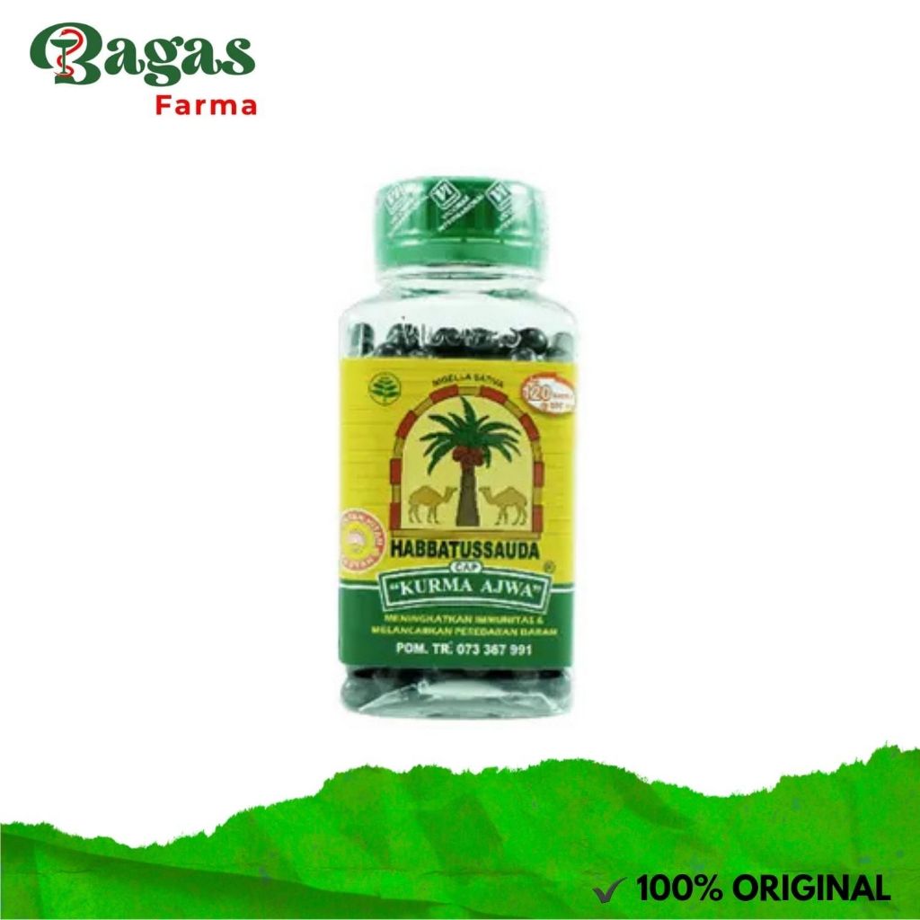 Habbatussauda Cap Kurma Ajwa