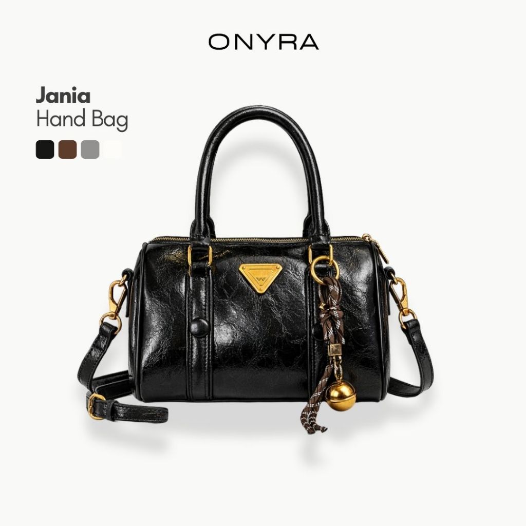 ONYRA Jania Bag Tas Wanita Selempang Woman Sling Bag Fashion Hand Bag Tabung Bahan Kulit Sintetis