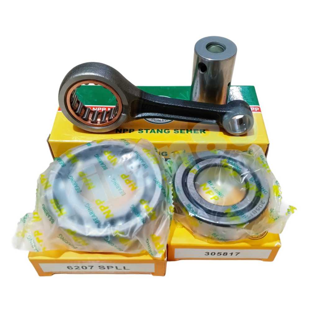 STANG SEHER CONROD NEW MEGA PRO MEGAPRO NEW VERZA + BEARING KRUK AS ORI NPP