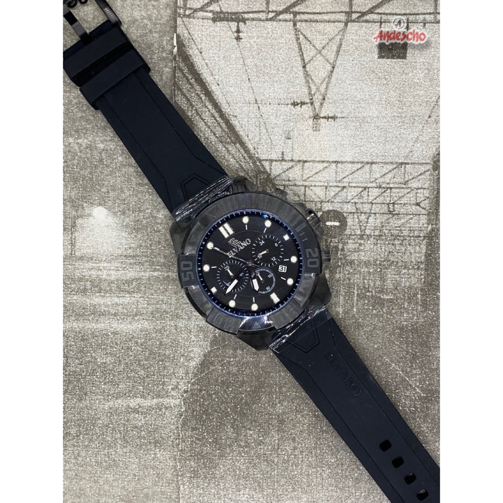 JAM TANGAN PRIA ELVANO EL9010MA ORIGINAL GARANSI 1 TAHUN