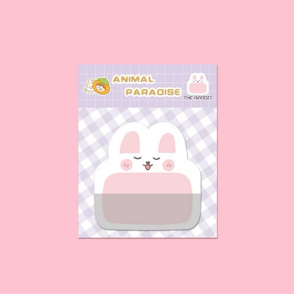 sticky note gambar kartun hewan