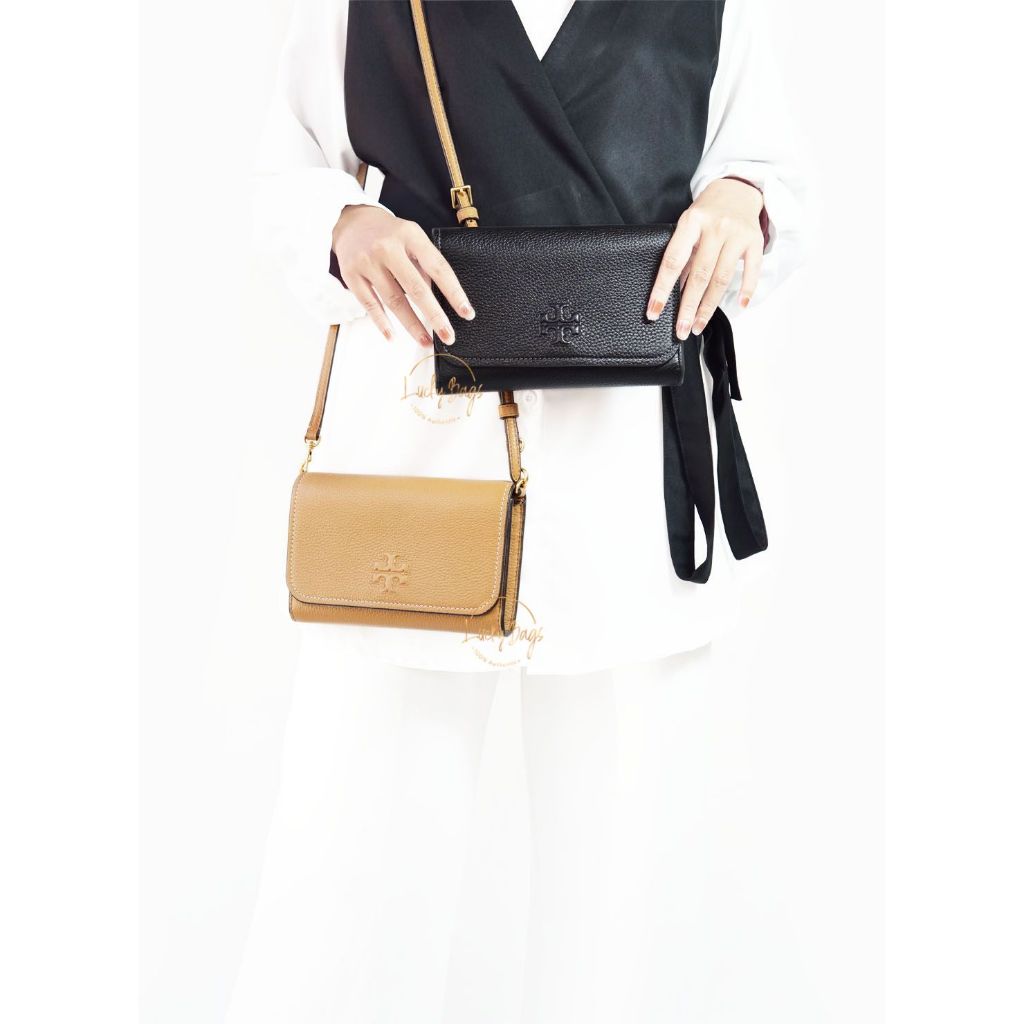TORY BURCH Thea flat wallet crossbody (authentic/origunal)