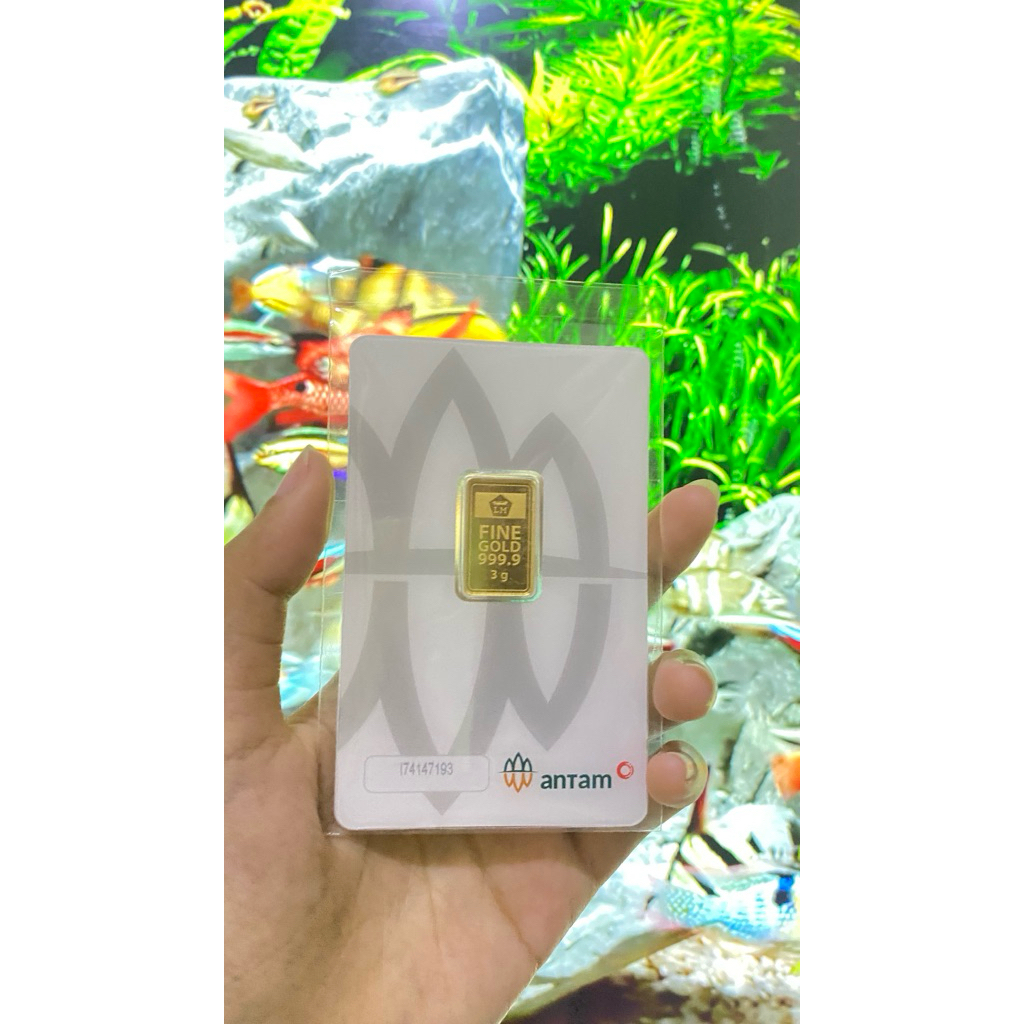 Emas Batangan 3gram 24 Karat Murni