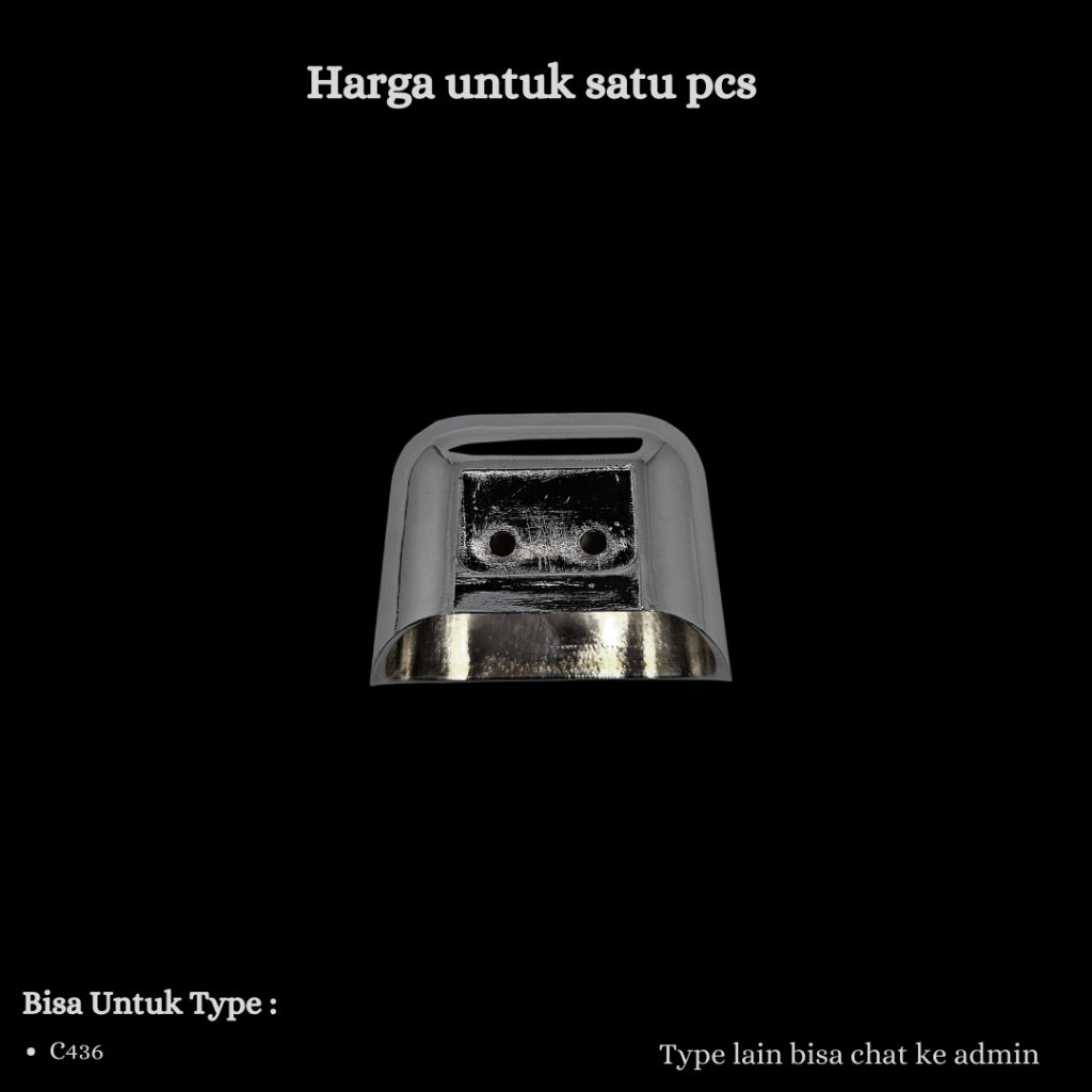 Tutup Handle Flush Kloset Duduk CW/SW 436 5,5cm – Penutup Tombol Siram TOTO // Flush / Tombol, Engko