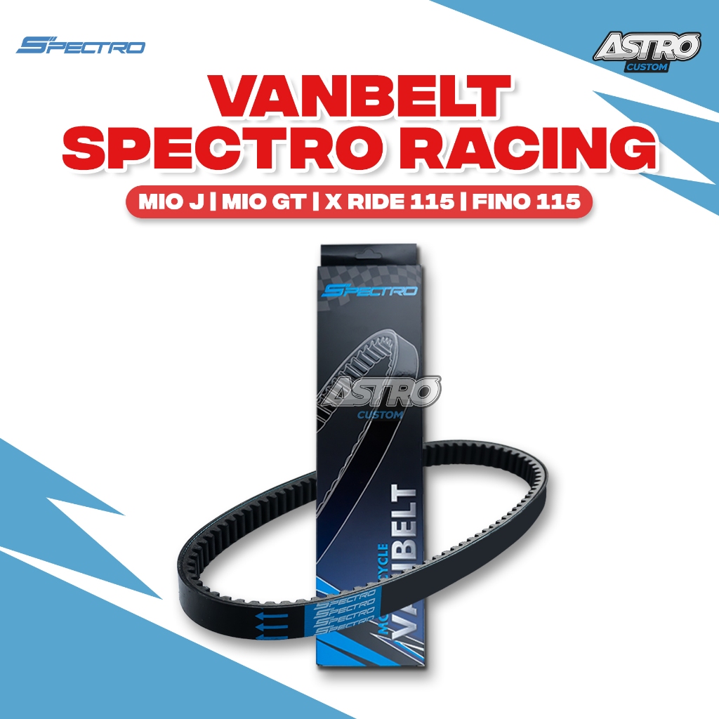 Vanbelt Spectro Mio J Fino Soul GT 115 X-Ride 54p Freego Filano Mio Nmax Aerox Xmax VBelt CVT Racing